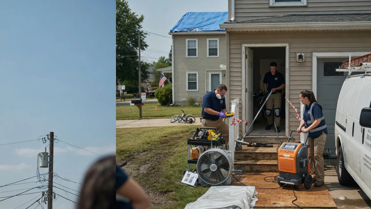 Water Damage Repair in Blanchard, LA near me